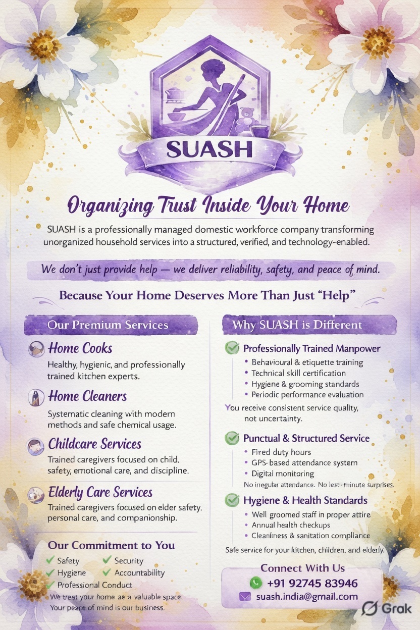 About SUASH All Services